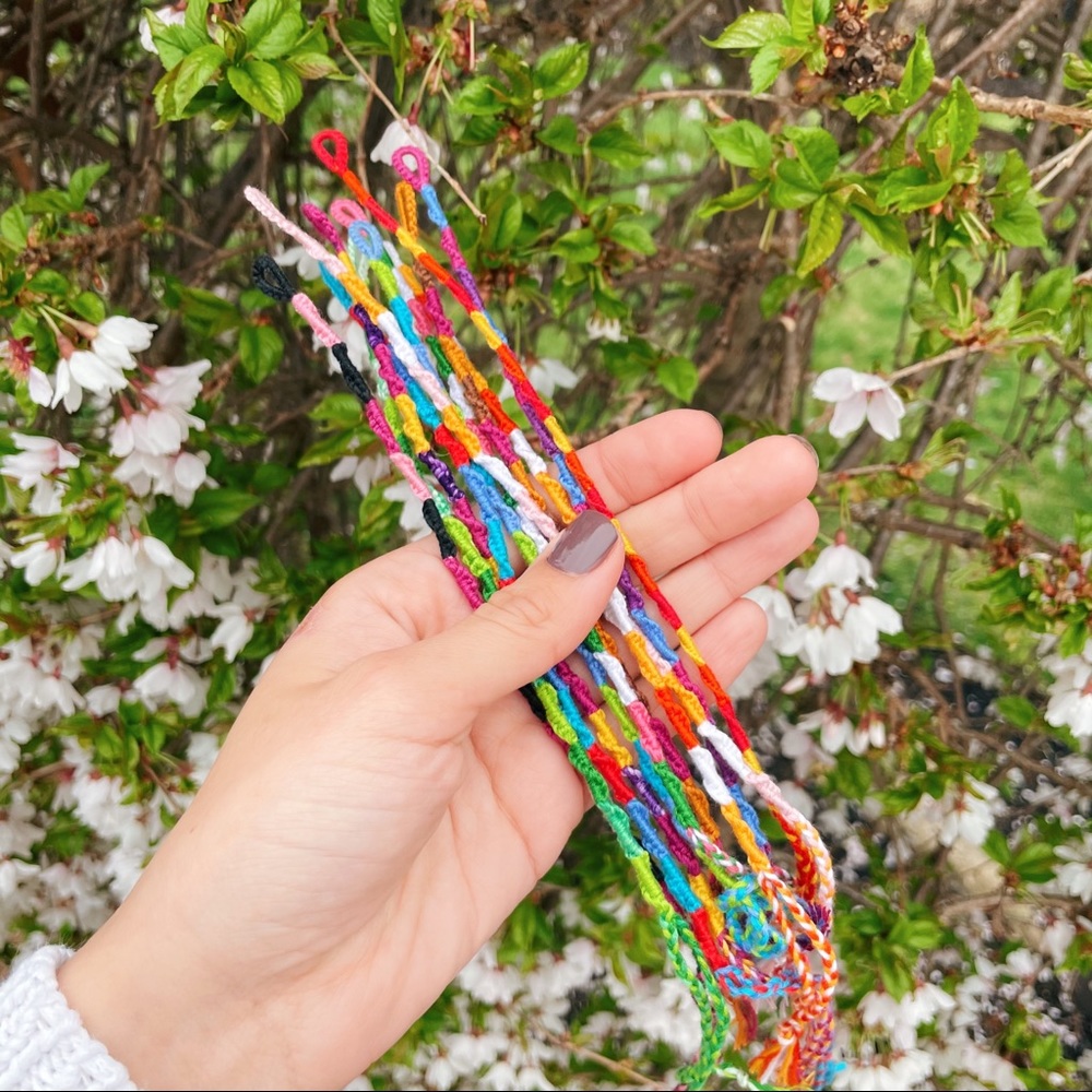 Multi Color Wrap Friendship Bracelet